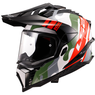 LS2 Explorer Camo X Adventure Helmet