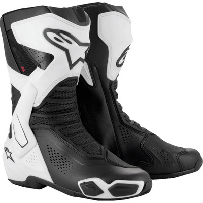 ALPINESTARS SMX-6 V3 Vented Boots - Black/White ALPINESTARS SMX-6 V3 Vented Boots - Black/White