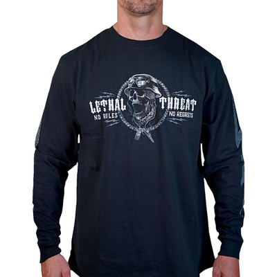 LETHAL THREAT Flash and Bones Long-Sleeve T-Shirt