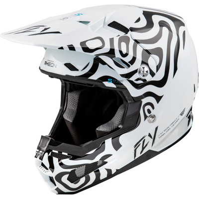 FLY RACING Formula S Carbon Abyss Youth Helmet FLY RACING Formula S Carbon Abyss Youth Helmet
