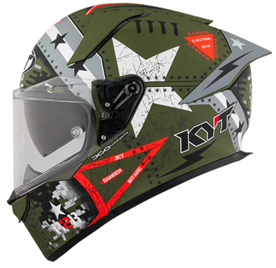 KYT R2R Graphic Assault Helmet