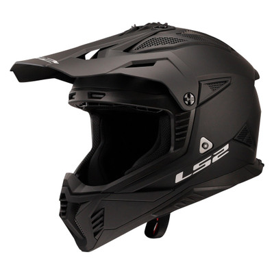 LS2 Gate II Solid MX Helmet - Matte Black