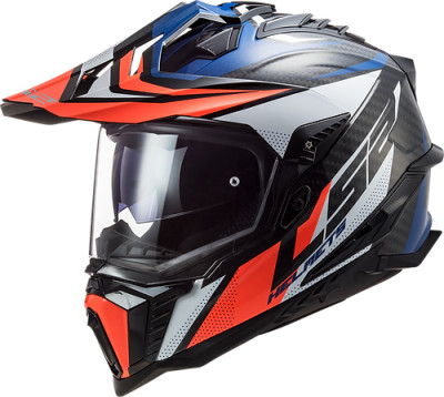 LS2 Explorer Carbon Focus Adventure Helmet
