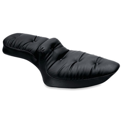 MUSTANG 04-21 Harley Sportster Duke 1PC Seat Regal - Black