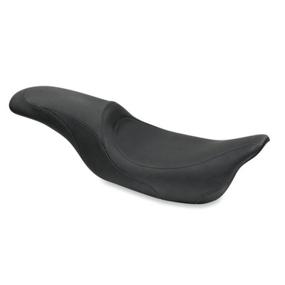 Mustang 08-21 Harley Electra Glide, Rd Glide,Rd King, Str Glide Tripper Fastback 1PC Seat - Black