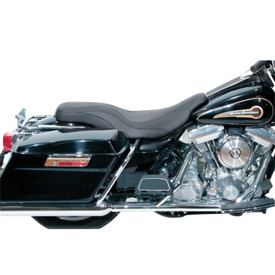 MUSTANG 97-07 Harley Electra Glide, Road Glide DayTripper 1PC Seat - Black