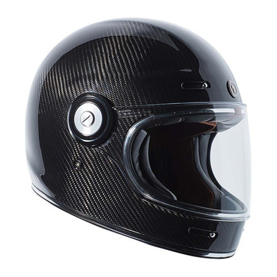 TORC Newport Carbon Fiber Gloss Black Helmet