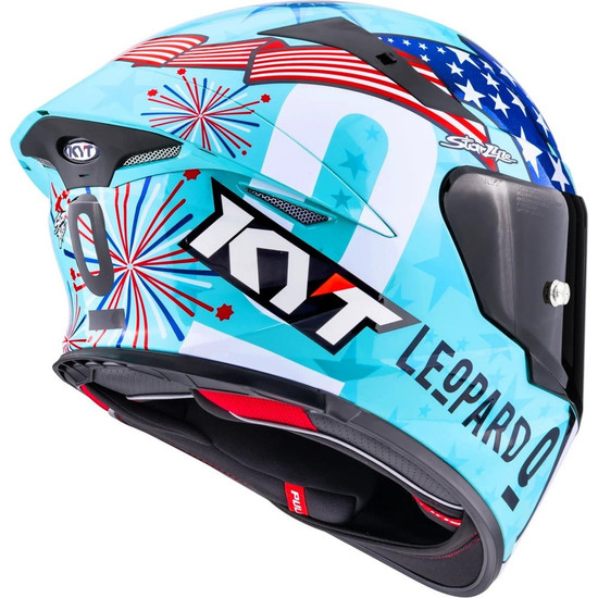 KYT TT-Revo Leopard Americas Replica Special Edition Helmet