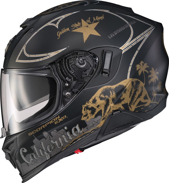 helmet scorpion m05 EXO-T520 Nama-Shimi Black/Gold XL keeping you cool when temperatures rise Top 5 Scorpion Helmets of