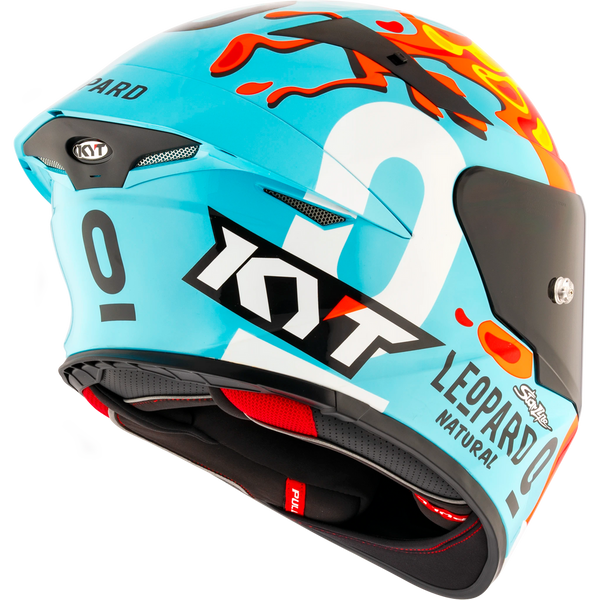 新品 CAPTAINS HELM LEOPARD CARDIGA KYT TT-Revo Leopard Replica Aragon Replica Helmet