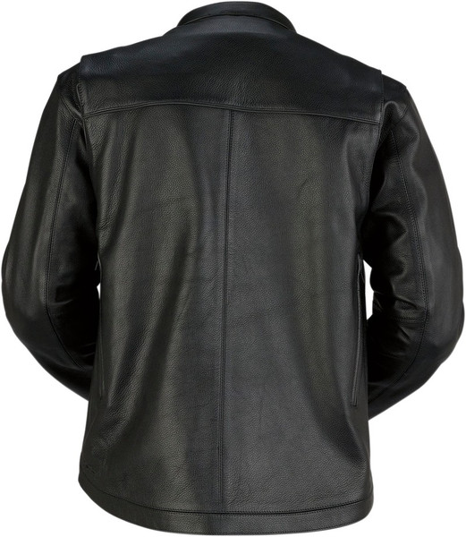 【破格/極美品】OUAT 006 BLACK MOTORCYCLE COAT Z1R Munition Leather Jacket - DMG Motorsports