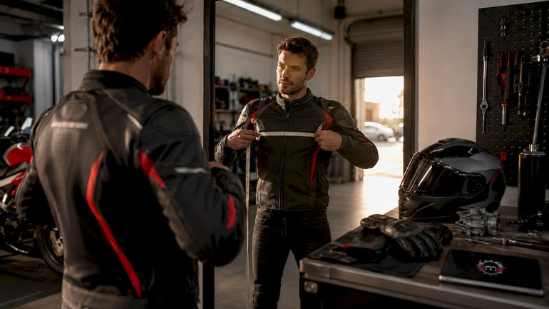 Motorcycle Jacket Fit Sizing Explained for Riders