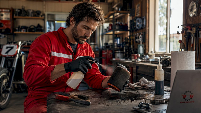 How to Clean a Motorcycle Air Filter the Right Way
