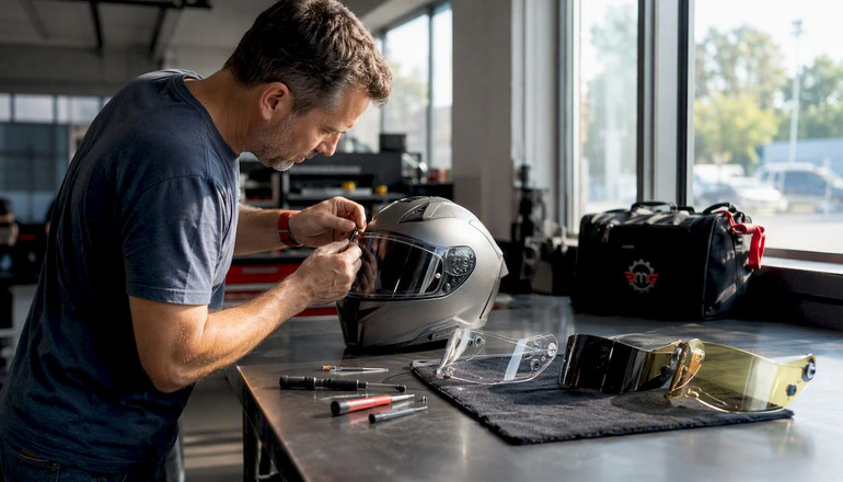 Helmet Visor Replacement Steps: A Rider's How-To