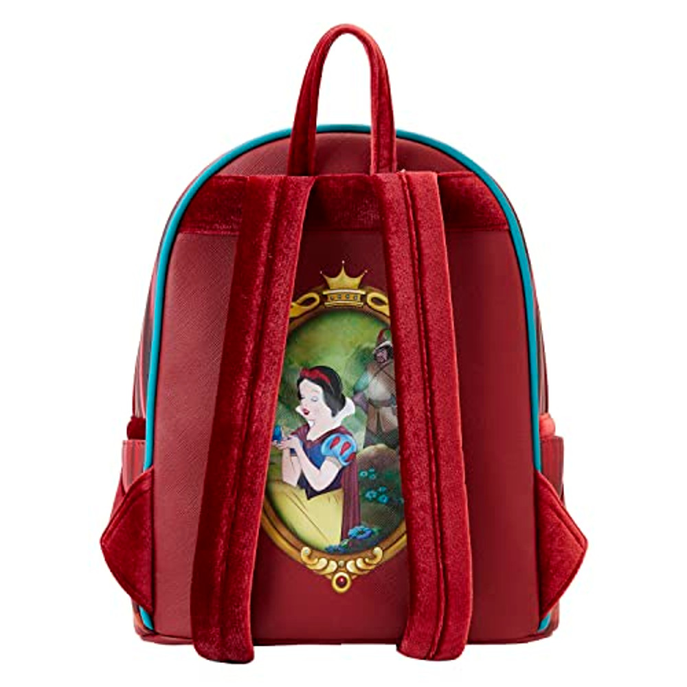 Loungefly Disney Snow White Evil Queen Throne Double Strap Backpack