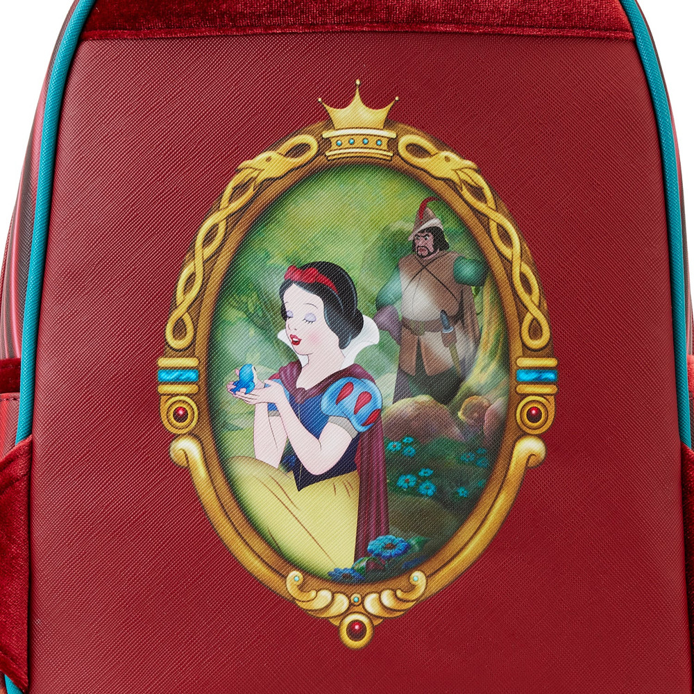 Loungefly Disney Snow White Evil Queen Throne Double Strap Backpack