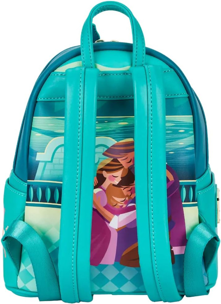 Loungefly Disney Tangled Rapunzel Swinging from Tower Mini Backpack