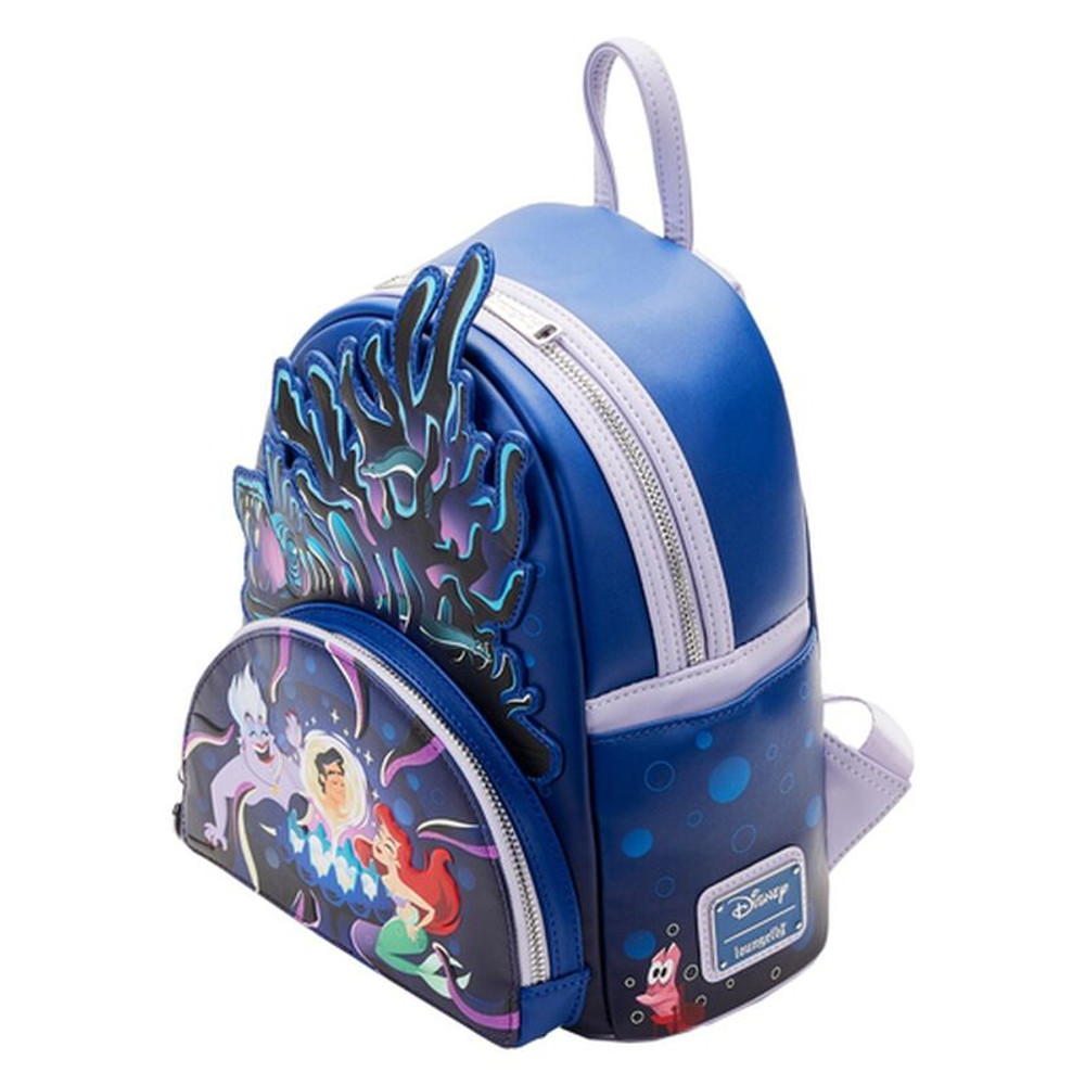 Loungefly Disney Little Mermaid Triton's Gift Mini Backpack