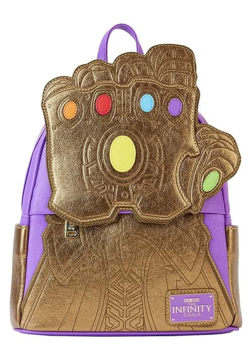 Loungefly Marvel The Infinity Saga Thanos Gauntlet Mini Backpack