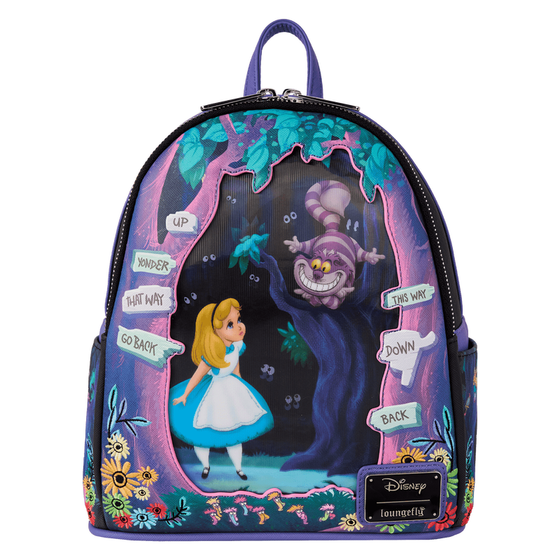 Alice in Wonderland Tulgey Wood Lenticular Mini Backpack - Coco's
