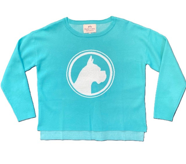 Coco's Monkey Icon Pearls and Camo Sweater