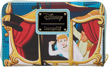 Loungefly Disney Cinderella Princess Scene Zip Around Wallet
