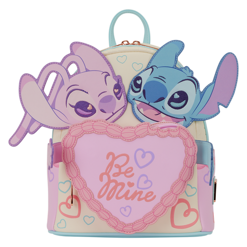 Stitch & Angel Be Mine Mini Backpack