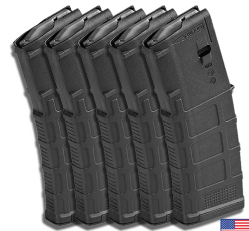 MAGPUL PMAG 30rd- GEN M3 - Black- Pack of 5-REBUILD KIT