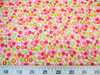 Discount Fabric Quilting Cotton Pink, Yellow and Green Floral K310