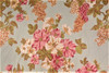 Fabric Robert Allen Beacon Hill Rosetto Sherbert Embroidered Floral Drapery II11