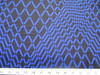 Discount Fabric Printed Jersey Knit ITY Stretch Royal Blue Geometric Diamonds B300