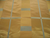 Fabric Robert Allen Beacon Hill Studio Plaid Warm Gold Silk Drapery JJ26