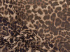 PowerNet Stretch Mesh Nylon Spandex Sheer Printed Brown Black Cheetah Z401