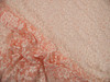 Embroidered Stretch Lace Apparel Fabric Sheer Pale Pink Floral AA119