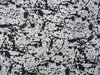 Fabric 100% Quilting Cotton Hipster Splatter Black White Abstract T50