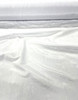 Discount Fabric Moire` Bengaline Faille White QQ37