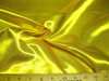 Discount Fabric Satin Taffeta Sun Yellow 65 inches wide SA22