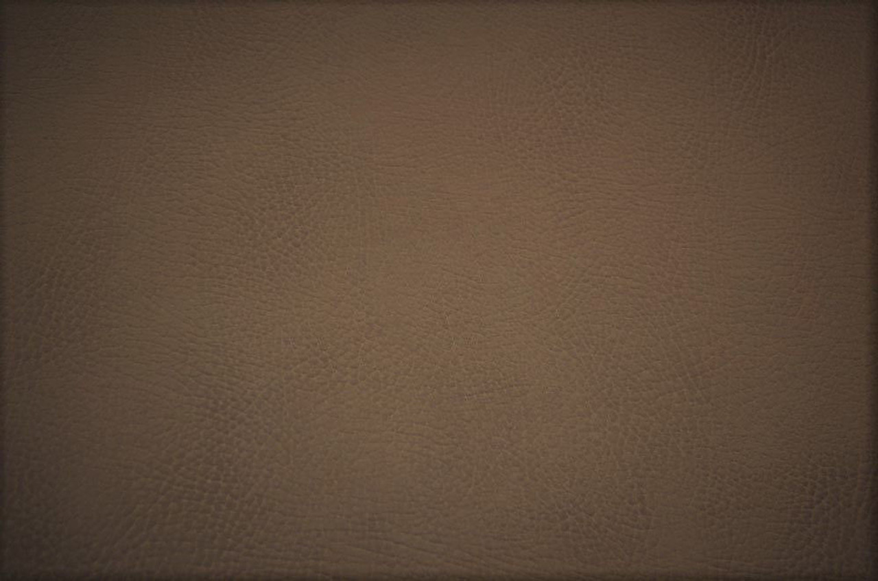Fabric Richloom Tough Faux Leather Pleather Vinyl Tiona Taupe Brown PP20