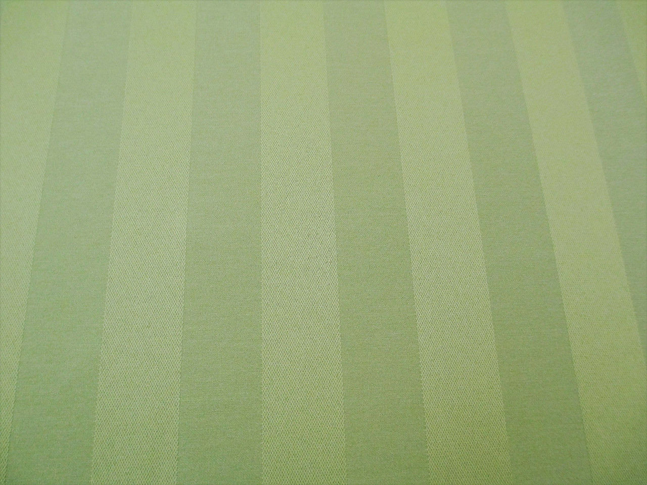 Discount Fabric Tablecloth Brocade Satin Stripe Sage Green BB40