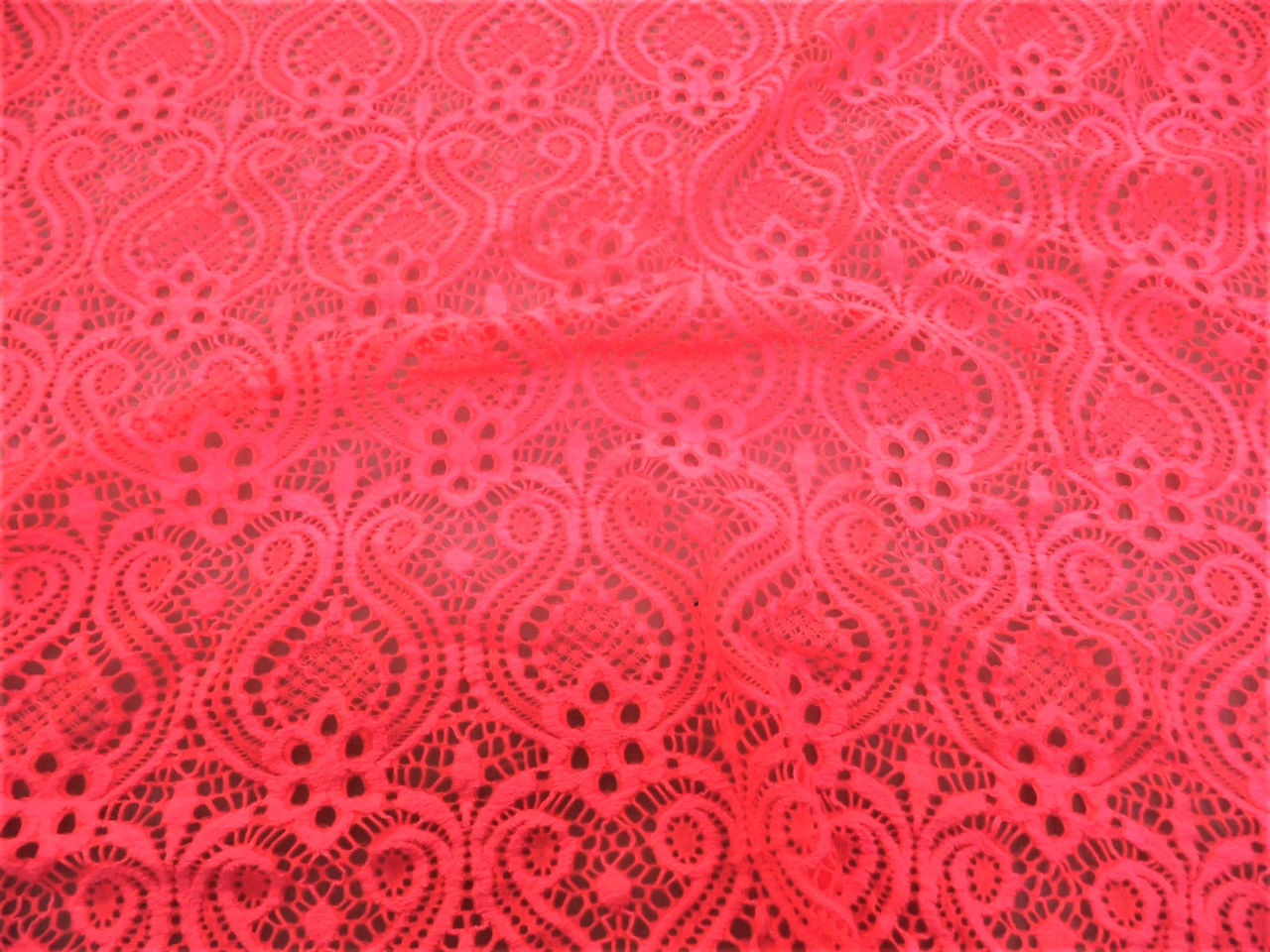 neon lace fabric