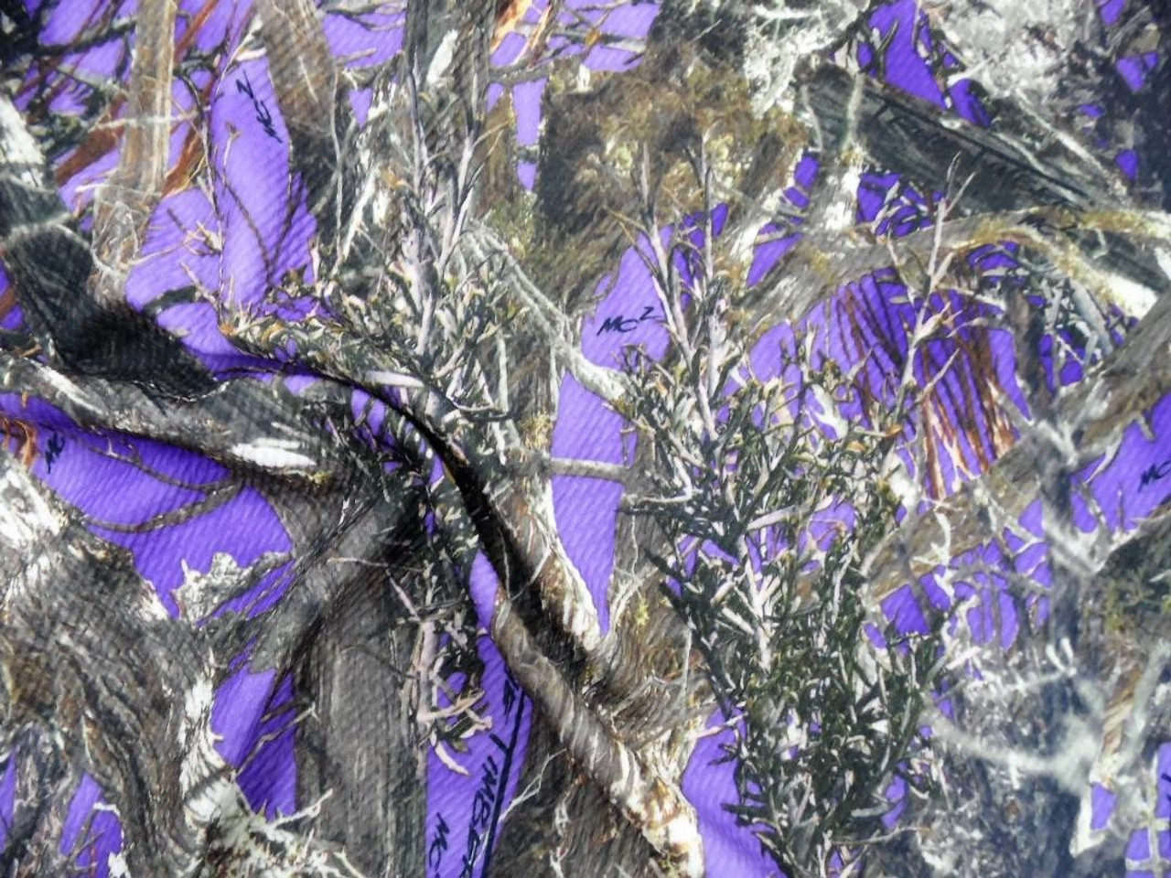 Printed Bullet Liverpool Textured True Timber Purple Green MC2 camouflage Fabric U14