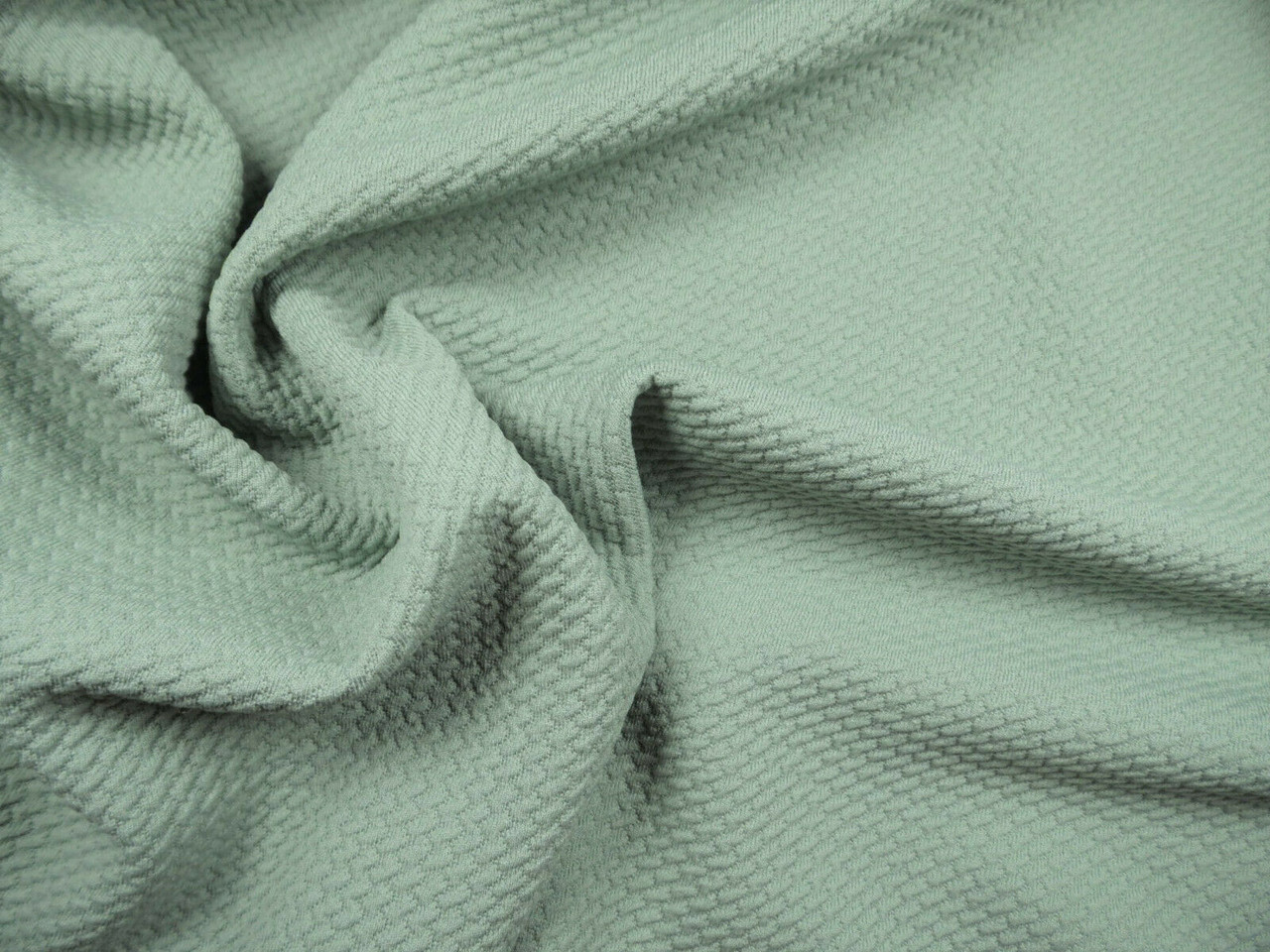 Bullet Textured Liverpool Fabric 4 way Stretch Sage Green X63