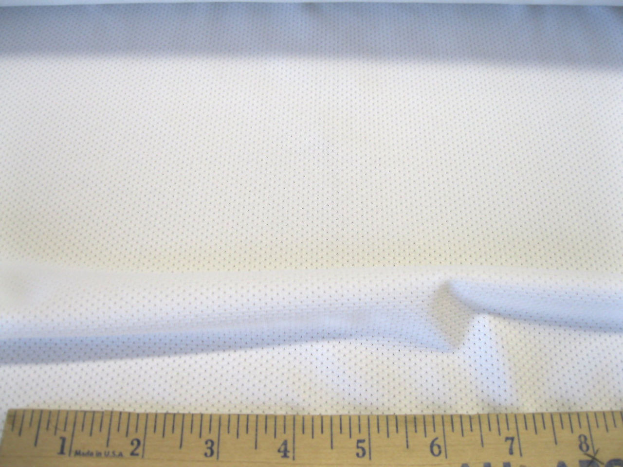 Discount Fabric Polyester Lycra Spandex Athletic Sports Mesh White LY900
