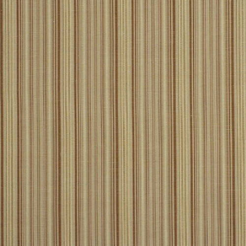 Fabric Robert Allen Beacon Hill Hancock Stripe Teak Linen Wool Drapery HH12