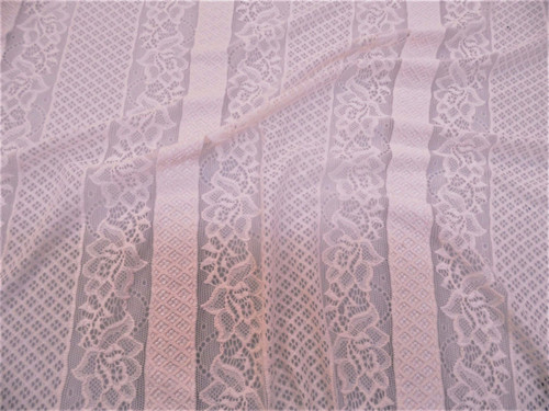 Stretch fabric mesh baby pink