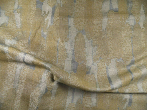 Fabric Robert Allen Beacon Hill Canyon Rivers Slate Taupe Linen Drapery II28