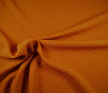 Bullet Textured Liverpool Fabric 4 way Stretch Harvest Orange R10