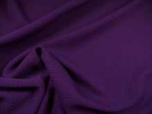 Bullet Textured Liverpool Fabric 4 way Stretch Eggplant Purple X62