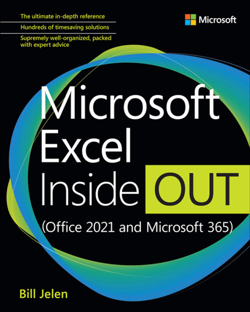 (eBook PDF) Microsoft Excel Inside Out (Office 2021 and Microsoft 365)    1st Edition
