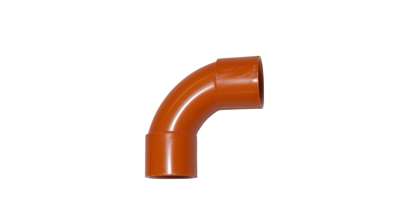 25mm Solid Elbow Orange